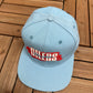 Houston Oilers Embroidered Graphic Hat | Snap Back | Vintage 1990s NFL Football Light Blue Cap |