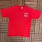 St. Louis Cardinals Mark McGwire Graphic Tee | Size X-Large | Vintage 1990s MLB Baseball Red T-Shirt |