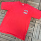 St. Louis Cardinals Mark McGwire Graphic Tee | Size X-Large | Vintage 1990s MLB Baseball Red T-Shirt |