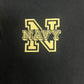 Navy Midshipmen Graphic Sweat Pants | Size Large | Vintage 1990s College Football Blue Sweat Pants |