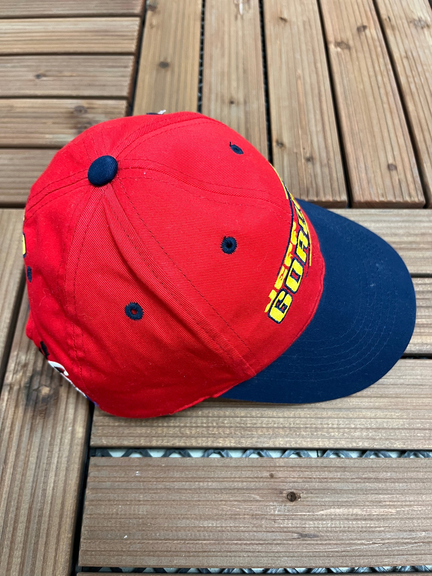 Jeff Gordon NASCAR Embroidered Graphic Hat | Youth Snap Back | Vintage 2000s Racing Red Cap | Free Shipping to America |