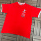 University of Nevada Las Vegas Runnin' Rebels Graphic Tee | Size X-Large | Vintage 1990s College Single Stitch Red T-Shirt |