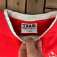 University of Nevada Las Vegas Runnin' Rebels Graphic Tee | Size X-Large | Vintage 1990s College Single Stitch Red T-Shirt |