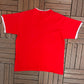 University of Nevada Las Vegas Runnin' Rebels Graphic Tee | Size X-Large | Vintage 1990s College Single Stitch Red T-Shirt |