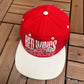 Detroit Red Wings Embroidered Graphic Hat | Snap Back | Vintage 1990s NHL Hockey Red Cap |