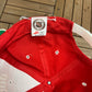 Detroit Red Wings Embroidered Graphic Hat | Snap Back | Vintage 1990s NHL Hockey Red Cap |