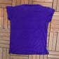 Woman Spirit Woman Soul Graphic Tee | One Size Fits All | Vintage 1990s Single Stitch Purple T-Shirt |