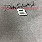 Dale Earnhardt Jr NASCAR #8 Graphic Tee | Size Large | Vintage 2000s Racing Grey Long Sleeve T-Shirt | Free Shipping to USA |