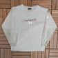 Dale Earnhardt Jr NASCAR #8 Graphic Tee | Size Large | Vintage 2000s Racing Grey Long Sleeve T-Shirt | Free Shipping to USA |
