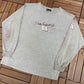 Dale Earnhardt Jr NASCAR #8 Graphic Tee | Size Large | Vintage 2000s Racing Grey Long Sleeve T-Shirt | Free Shipping to USA |