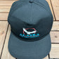 Alaska The Last Frontier Embroidered Graphic Hat | Snap Back | Vintage 1990s Tourist Black Cap |