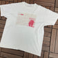 Raymac Surveys Ltd. Burmis 3-D 1996 Graphic Tee | Size Large | Vintage 1990s Promotional White T-Shirt |