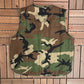 Camoflauge Green Vests Jacket | Size Large | Vintage 1990s Hunting Camoflauge Vest |