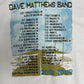 Dave Matthews Band 2001 Tour Graphic Tee | Size Large | Vintage 2000s Rock Band White T-Shirt | Made in USA | Free Shipping to USA|