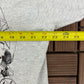 Back To The 50's Graphic Tee | Size X-Large | Vintage 2000s Promotional Grey T-Shirt |