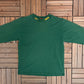 Green Bay Packers Reebok Mock Neck Graphic Tee | Size Medium | Vintage 1990s NFL Football Green T-Shirt |