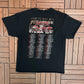 Spend The Night With Alice Cooper Graphic Tee | Size X-Large | Vintage 2000s Rock Music Black T-Shirt |