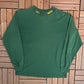 Green Bay Packers Reebok Mock Neck Graphic Tee | Size Medium | Vintage 1990s NFL Football Green T-Shirt |