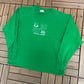 5 Dam Miles Marathon Graphic Tee | Size Large | Vintage 1980s Marathon Green T-Shirt |
