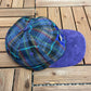 Mickey Mouse Embroidered Graphic Hat | Snap Back | Vintage 1990s Disney Promotional Plaid Cap |