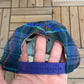 Mickey Mouse Embroidered Graphic Hat | Snap Back | Vintage 1990s Disney Promotional Plaid Cap |