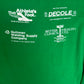 5 Dam Miles Marathon Graphic Tee | Size Large | Vintage 1980s Marathon Green T-Shirt |