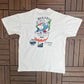 South Carolina Bayfest Fish-Stew Cook-Off Graphic Tee | Size Large | Vintage 1990s Tourist Promotional White T-Shirt |