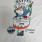 South Carolina Bayfest Fish-Stew Cook-Off Graphic Tee | Size Large | Vintage 1990s Tourist Promotional White T-Shirt |