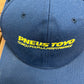 Pneus Toyo Conçu Pour La Performance Graphic Hat | Adjustable With Strap Back | Vintage 2000s Promotional Blue Cap |