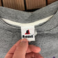 Minnesota Vikings Embroidered Graphic Crewneck | Size Large | Vintage 1990s NFL Football Speckled Sweater |