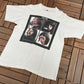The Beatles Let It Be Graphic Tee | Size Large | Vintage 1990s Single Stitch Rock Band Music White T-Shirt | Made in USA |