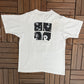 The Beatles Let It Be Graphic Tee | Size Large | Vintage 1990s Single Stitch Rock Band Music White T-Shirt | Made in USA |