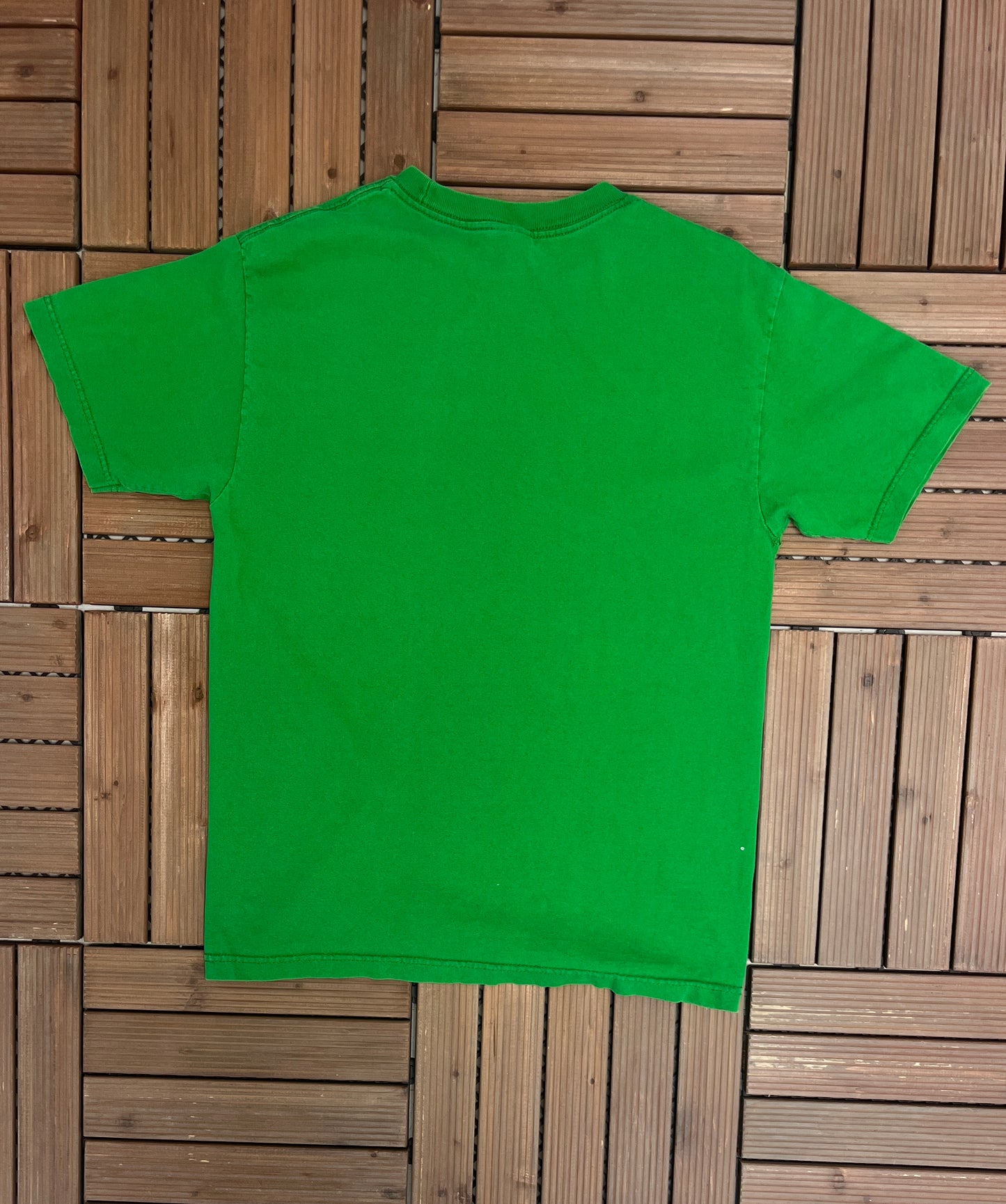 Flogging Molly Graphic Tee | Size Medium | Vintage 2000s Punk Band Green T-Shirt |