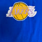 Los Angeles Lakers Embroidered Graphic Tee | Size Large | Vintage 2000s NBA Basketball Blue T-Shirt |