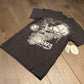Disney Mickey Mouse Graffiti Graphic Tee | Size Small | Vintage New With Tags Shirt | Black & White Cartoon T-Shirt | Free Shipping to USA |