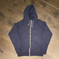 Nike SB Blue Zip Up Sweater | Size Small | Vintage 1990s Retro Navy Sweatshirt |Branded Embroidered Nike Skateboarding|Free Shipping to USA|