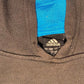 Adidas Neon Three Stripes Hoodie | Size Large | Vintage Style Branded Sweatshirt | Grey, Blue & Green Sweatshirt | Free Shipping to USA |