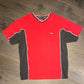 Tommy Hilfiger Colour Blocked Tee | Size Large | Vintage 1990s Style Retro Tommy T-Shirt | Embroidered Logo | Free Shipping to USA |