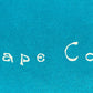 Cape Cod Single Stitch Graphic Tee | Size Large | Vintage 1990s Retro Tourist T-Shirt | Salem Sportswear Teal T-Shirt |Free Shipping to USA|