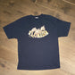 Florida Dolphins Graphic Tee | Size XL | Vintage Animal Retro 2000s Graphic Blue T-Shirt | Florida Dolphin Graphic | Free Shipping to USA |