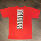 Nike Hoops Graphic Tee | Size Youth XL Fits Like Medium | Vintage 2000s Retro Nike | Red & Black Basketball T-Shirt | Free Shipping to USA|