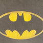 Batman Yellow Logo Graphic Tee | Size XXL | Vintage 2000s Retro Superhero Graphic T-Shirt | Black Cotton T-Shirt |