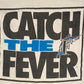 Florida Marlins Catch The Fever Graphic Tee | Size XL | Vintage 2000s White MLB Baseball T-Shirt | Black & Blue | Free Shipping to USA |