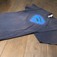Superman Light Blue Logo Graphic Tee | Size X-Large | Vintage 2000s Blue Superhero T-Shirt |