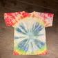 Disney Beach House Resort Graphic Tee | Size One Size Fits All | Vintage 1990s Single Stitch Tie Dye T-Shirt | Free Shipping to USA|