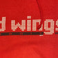 Detroit Red Wings Graphic Hoodie | Size XL | Vintage 2000s Retro NHL Hockey Distressed Red Sweatshirt | Free Shipping to USA |