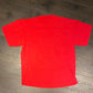 Cleveland Indians 1997 World Series Graphic Tee | Size XL | Vintage 1990s MLB Red T-Shirt | Cleveland Rocks! | Free Shipping to USA |