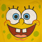 Spongebob Squarepants Big Front Print Graphic Tee | Size XL | Vintage 2000s Cartoon Television Series Yellow T-Shirt | Free Shipping to USA|