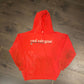 Detroit Red Wings Graphic Hoodie | Size XL | Vintage 2000s Retro NHL Hockey Distressed Red Sweatshirt | Free Shipping to USA |