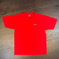 Canadian Grand Nationals TJ Dorner Graphic Tee | Size Large | Vintage 1990s Single Stitch Biker Racing Red T-Shirt | Free Shipping to USA |